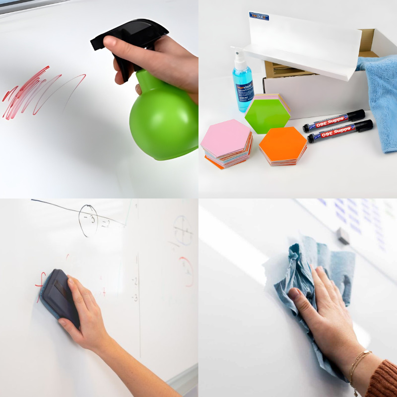 Bảng bị ố bẩn làm mất thẩm mỹ? Xem ngay cách vệ sinh bảng từ trắng bị dính mực hiệu quả, đơn giản tại nhà để đánh bay vết bẩn, trả lại vẻ trắng sáng như mới.