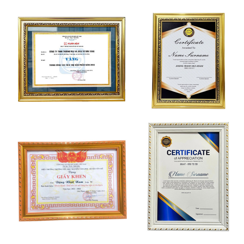 bang gia khung bang khen a4 moi nhat