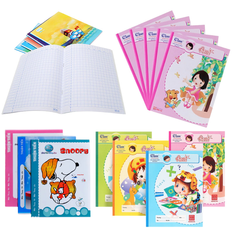 Cung cấp tập vở giá sỉ chất lượng cao chuyên phục vụ hoạt động từ thiện, khuyến học. Giá gốc tại xưởng, giấy trắng không lem, hỗ trợ vận chuyển. Xem ngay!