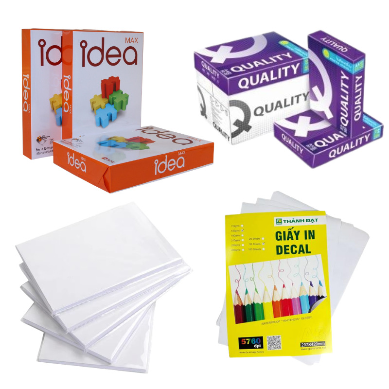 Cập nhật bảng báo giá giấy in mới nhất 2026. Chi tiết giá các loại giấy A4, A3, Double A, giấy in ảnh chính hãng với mức giá sỉ tốt nhất thị trường. Xem ngay!