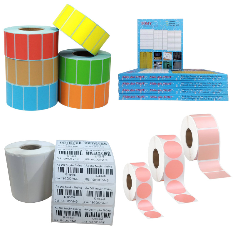 Giấy decal bế sẵn giá tốt cho shop online & kho vận. In nhiệt rõ nét, bóc dán siêu tốc, đa dạng kích thước A6, A7. Tối ưu quy trình đóng gói ngay hôm nay!