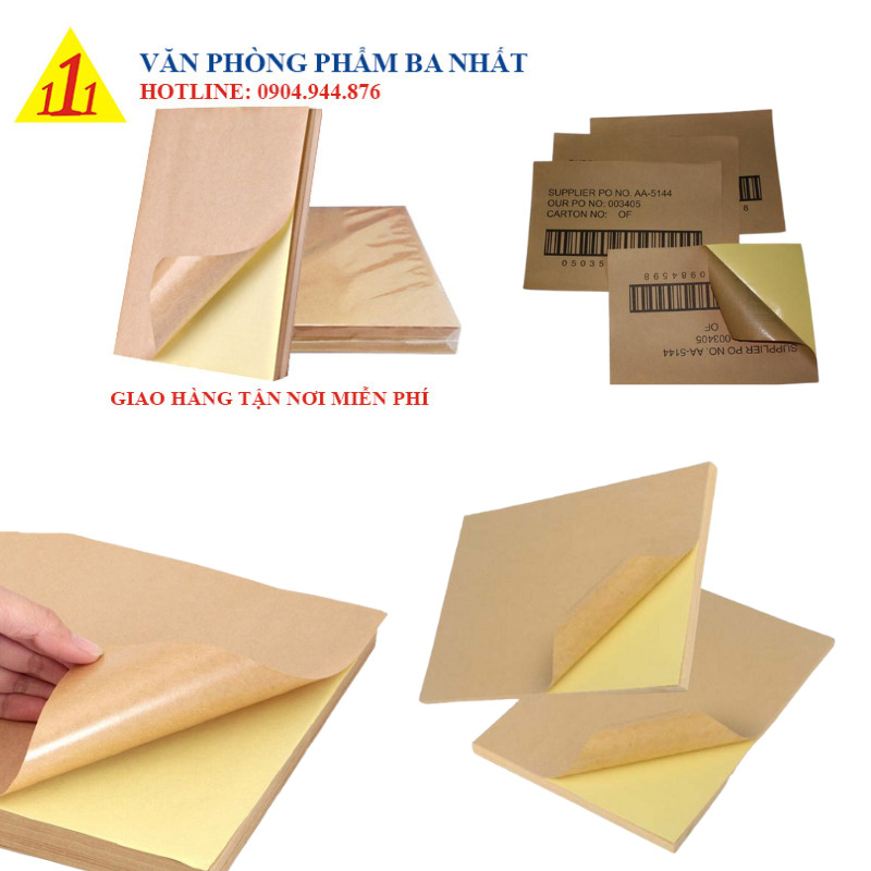 Giấy decal da bò có phù hợp in tem số lượng lớn? Khám phá ngay ưu điểm, độ bền và hiệu quả chi phí của decal kraft khi in ấn công nghiệp cho doanh nghiệp