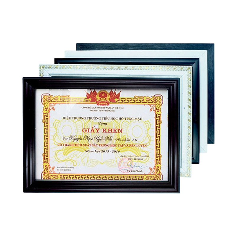 khung bang khen a4 dat hang theo yeu cau