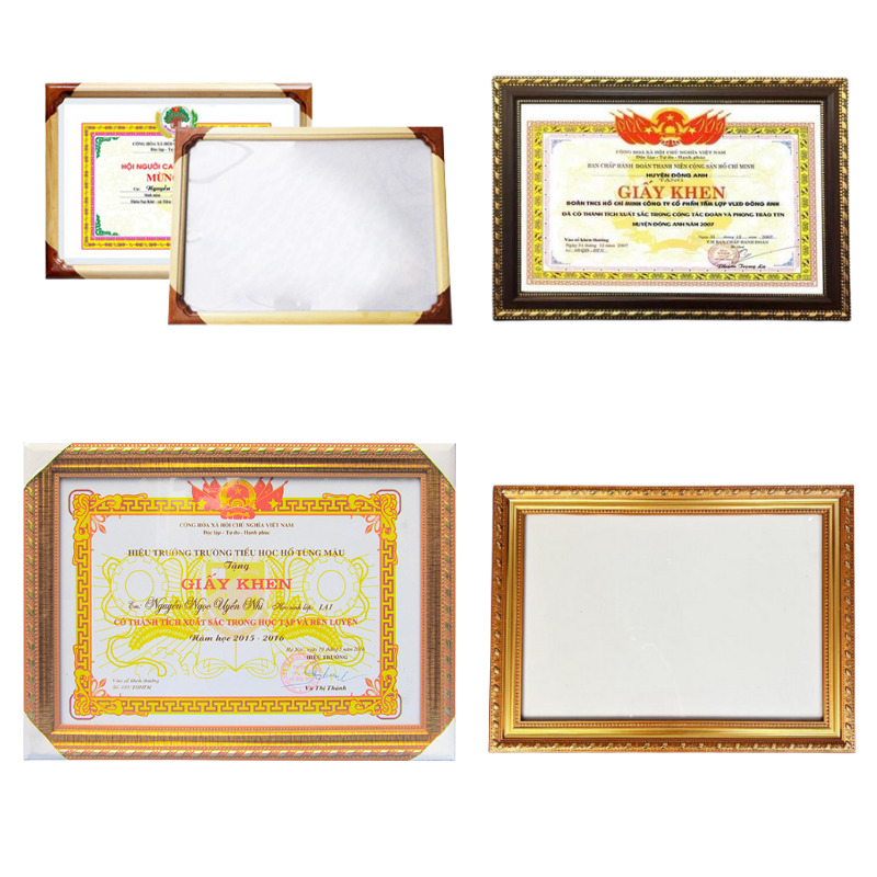 mau khung bang khen a4 dung cho cong ty