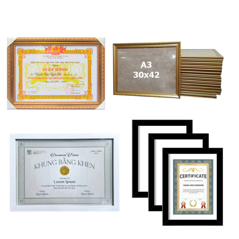 mua khung giay khen o dau dep 1