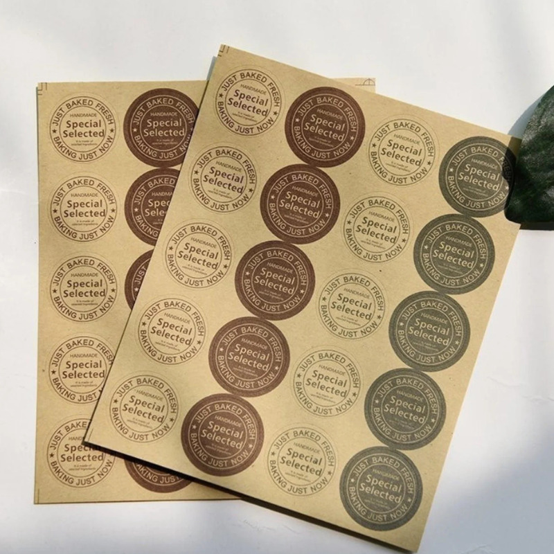 tem nhan decal da bo vintage