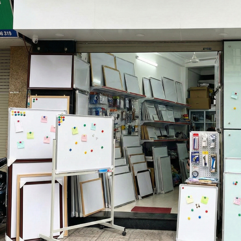 Bảng từ trắng ceramic đang trở thành lựa chọn phổ biến nhờ độ bền cao, dễ vệ sinh và phù hợp không gian làm việc hiện đại.