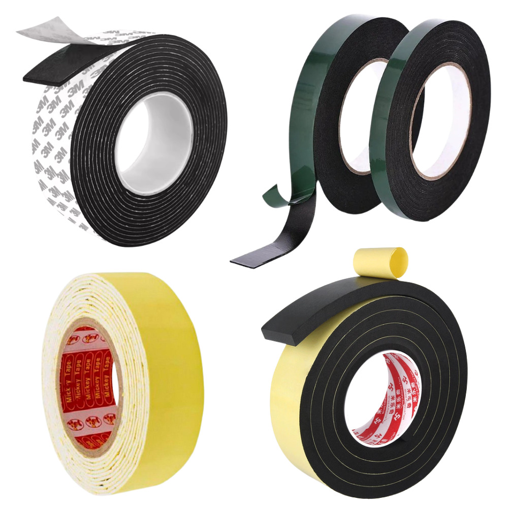 Keo hai mặt xốp đa năng, sử dụng linh hoạt trong gia đình, văn phòng và các công việc thủ công.